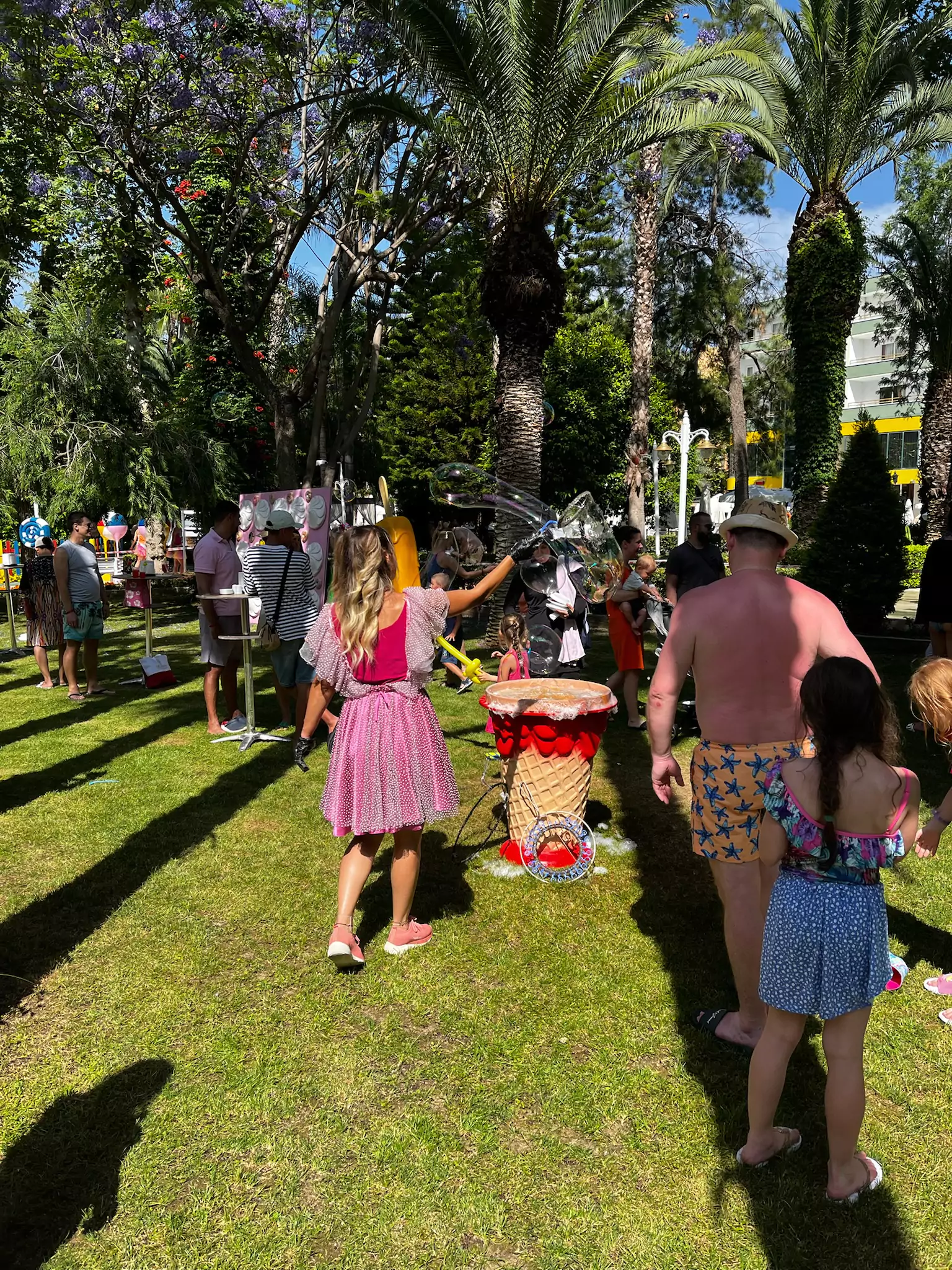 Petrecere pentru copii la hotelul Delphin Botanik Platinum