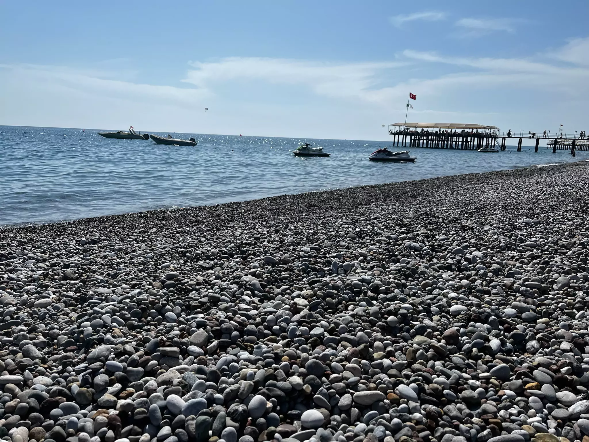 Plaja hotelului Delphin Botanik Platinum