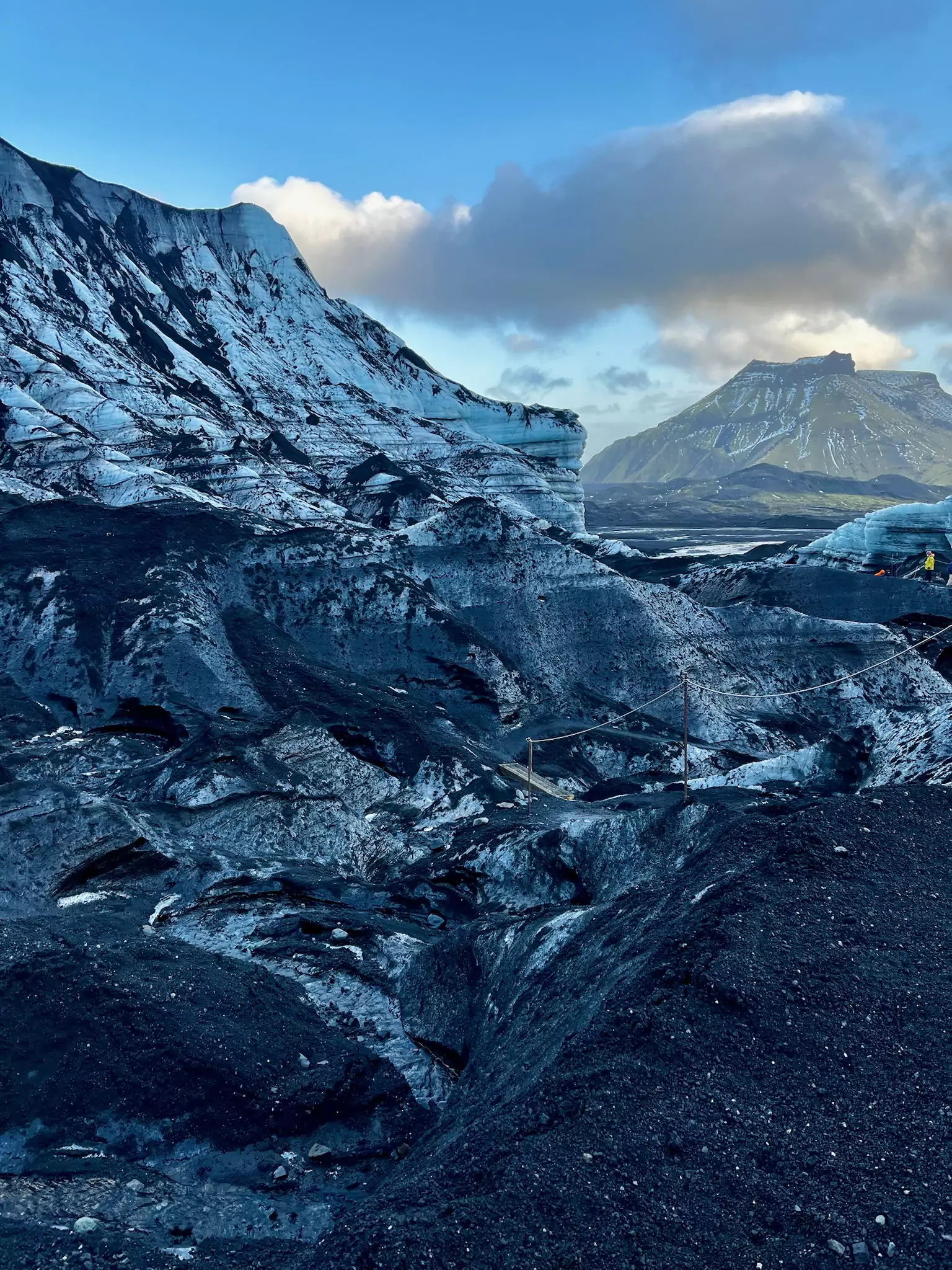 Priveliște de la vulcanul Katla