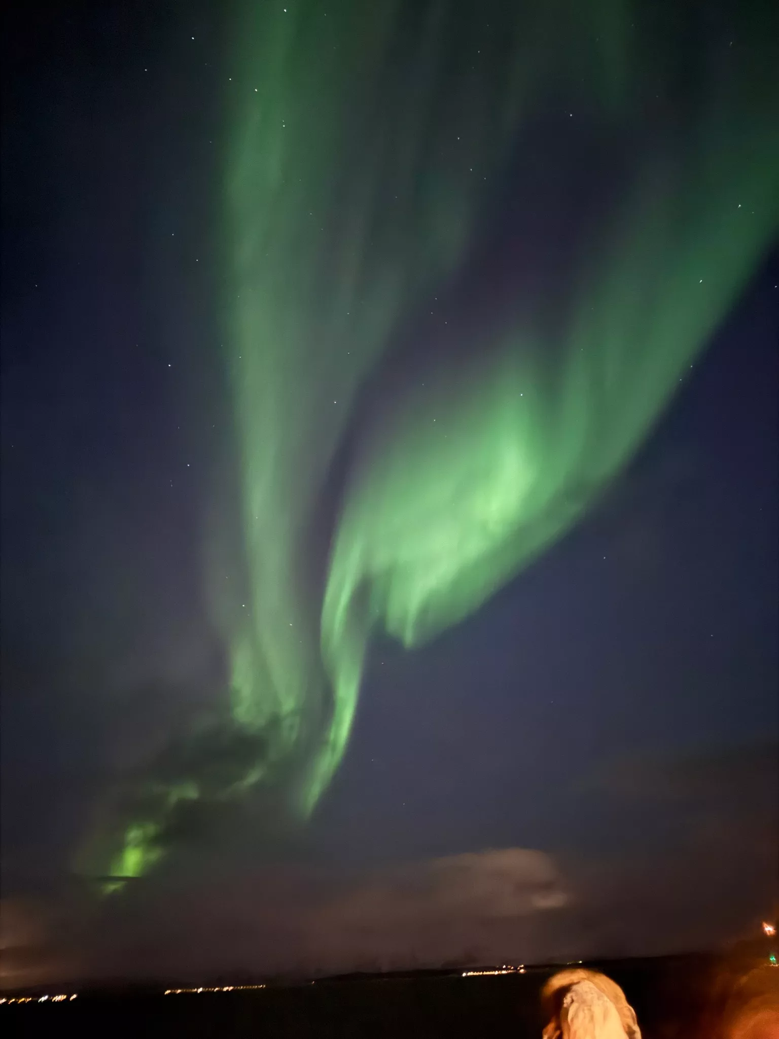 Aurora boreală în Tromsø