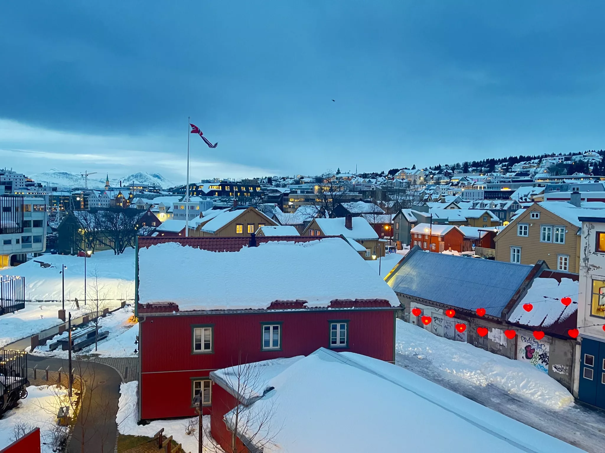 Priveliște asupra Tromsø